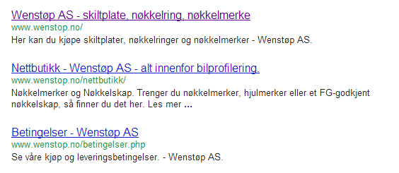 Teknisk forbedring Kort forklart handler teknisk forbedring om å tilpasse siden sin slik at søkemotorene er i stand til å forstå innholdet og hva siden omhandler.