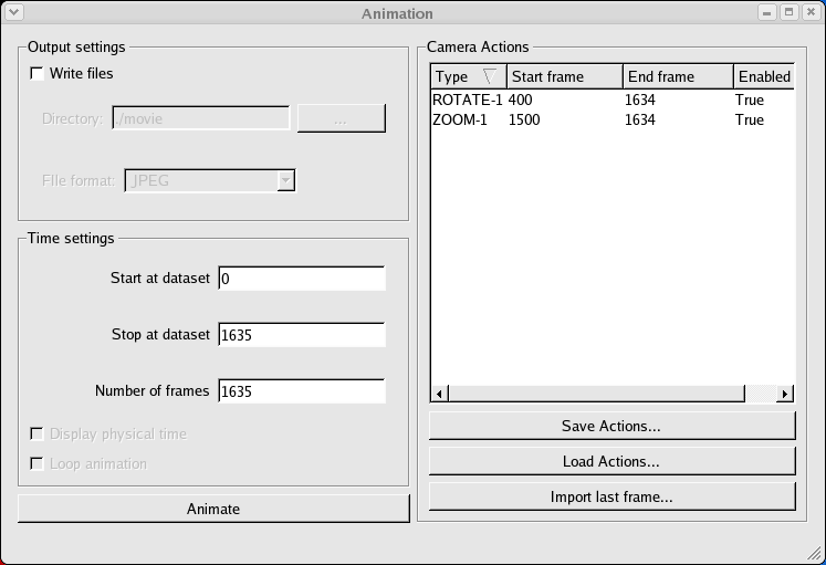 Figur 2.3: I VoluViz-scenen kan volumdata fra simuleringsberegninger utforskes interaktivt.