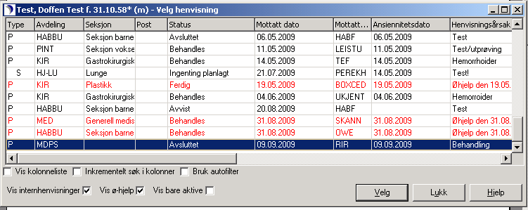 Etter at elementene fra de veiledende behandlingsplanene er hentet inn i pasientens behandlingsplan, må de individualiseres.