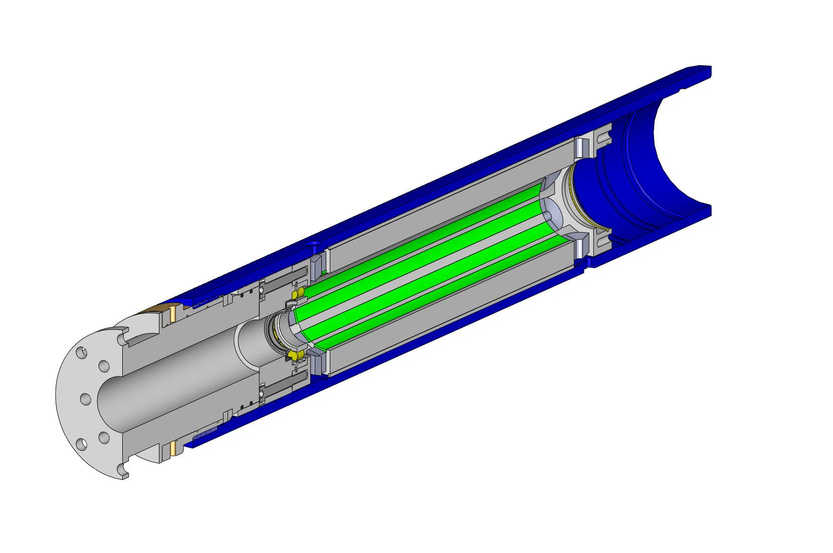 stator. Transportation of: rock cuttings, cooling liquid, oil.