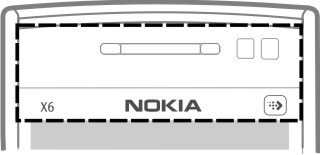 Komme i gang 11 10 Av/på-tast 11 Laderkontakt 12 Nokia AV-kontakt (3,5 mm) 13 Mikro-USB-kontakt 14 Volum-/zoometast 15 Kameralinse 16 Låsebryter 17 Opptakstast 18 Mikrofon 19 Kamerablits 20