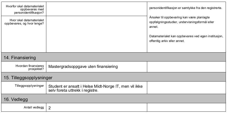 Vedlegg E Godkjenning fra