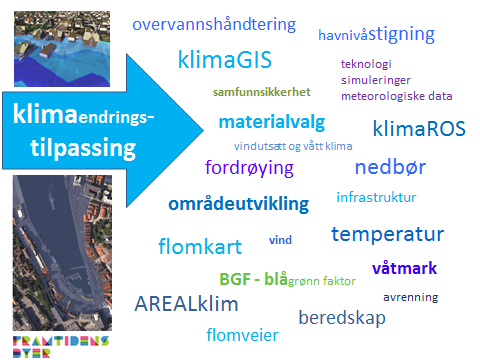 4.KLIMATILPASSING «Klimaendringene vil gi oss høyere havnivå, mer nedbør og vind og større fare for flom og skred.