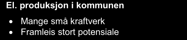 3.4 Lokal energitilgang Utgreiinga skal innehalde eit oversyn over nytta energiressursar i kommunen.