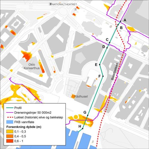 Arbeidsområder Urban flom og veivann Friskmelde flomveier Hvor kan/må flomveiene