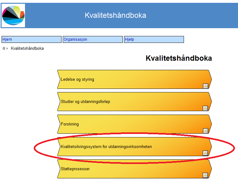 Innledning Denne guiden gir en kortfattet innføring i hvordan du navigerer i kvalitetshåndboka til Universitetet i Nordland. Det grafiske snittet har best kvalitet når boka åpnes i Internet Explorer.