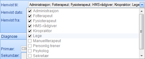 Z504 Psykoterapi, ikke klassifisert annet sted Z505 Taleterapi Z506 Ortoptisk trening (synsfunksjon) Z507 Arbeidsterapi og yrkesrettet rehabilitering, ikke klassifisert annet sted Z508 Behandling som