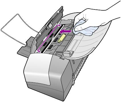 7 vedlikehold av hp officejet rengjøre glasset Denne delen inneholder informasjon om hvordan du holder HP Officejet i god stand. Utfør disse vedlikeholdstiltakene etter behov.