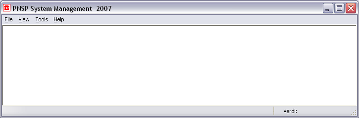 10. PNSP OG SYSTEM MANAGEMENT 10.1 Generelt PNSPserver er i PNSPv2 delt opp i 3 programservicer som kjører under standard Windows management.