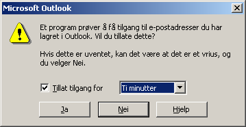 10.4.4.2 Import fra outlook Velges Fra Microsoft Outlook og trykker Start import åpnes et nytt vindu som vist i Figur 5.