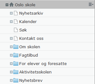 Versjonsnr. 2.1 Side 3 2. Komme i gang 2.1 Logge på For å logge på EPiServer gjør du følgende: 1. Åpne nettleseren (helst Chrome), skriv inn skolens adresse (URL)/episerver Eksempel: https://kjelsas.