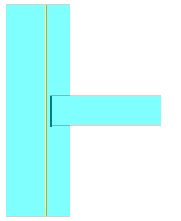 Vedlegg G Detaljer modellert i Therm (Materialer, temperaturfordeling og flukstetthet)