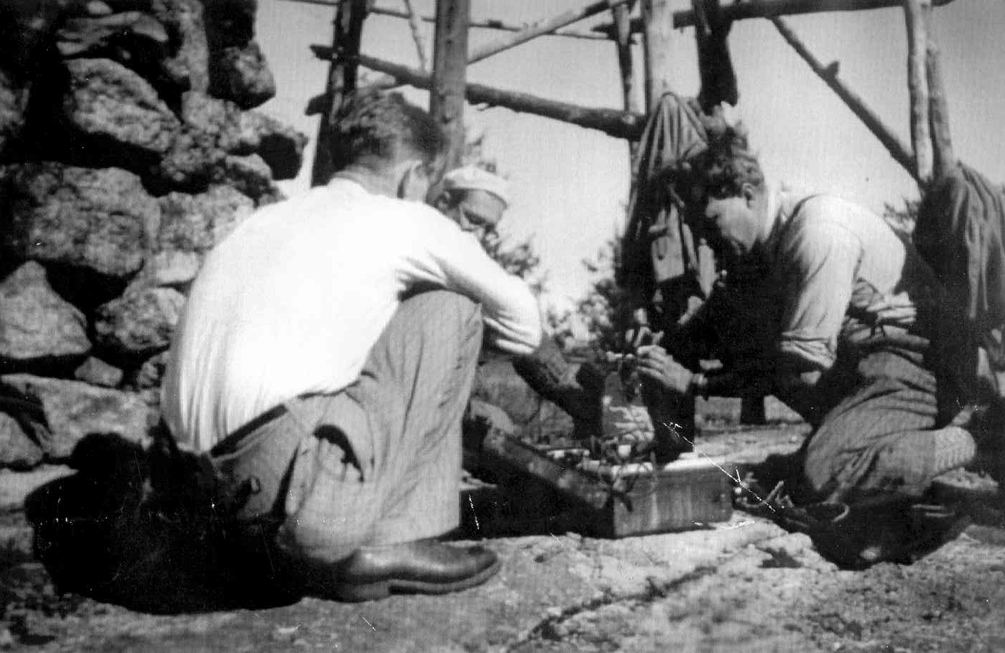 I protokollen fra denne dagen står det: "... undertegnede var 18.august 1946 samlet... i Bjørkedalen for testing på 5m.