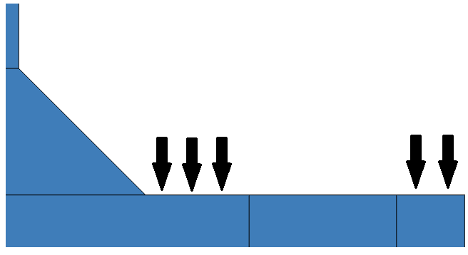 Kapittel 3 Fremgangsmetode Kontaktoverflaten mellom flenshalvdel og bolthode er illustrert på Figur 3-23. flenshalvdelen masteroverflaten, og bolthodet er slaveoverflaten.