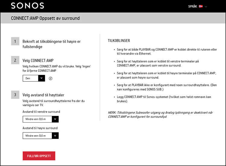 Ved bruk av en håndholdt Sonos-controller, velger du Innstillinger -> Om mitt Sonos-system. 7. Åpne en webleser på datamaskinen. 8.