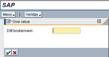 5. Skriv inn klient, brukernavn og passord Klient: 610 Brukernavn: 2220XXXX (brukernavn tilsendt på e-post) Passord: tilsendt på e-post. Ved glemt passord!, trykk på Glemt passord Feilsøking.