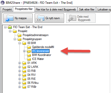 13 FILPLASSERING PÅ BYGGEWEB BIM Koordinators SMC fil fra ICE møtene plasseres under prosjektgruppen\00bim\bim Koordinator BCFZIP filer