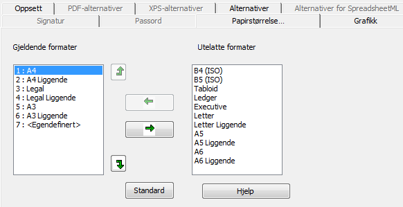 Dette gjør at du kan bruke disse cellene i regneoperasjoner. Tekstcellene (i alle tabeller) beholdes som tekst. Bare tall i tabeller kodes som sifre. Ved å bruke alternativet Opprett ett regneark pr.