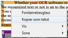 Merk: Du kan også bruke dette alternativet til å opprette sonemaler, som er nyttig når alle dokumentene har lignende oppsett. Se delen Bruke sonemaler.