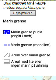 Marin leire og sjøvann trengt inn i grove løsmasseavsetninger kan her vært årsak til lav resistivitet, men flere blotninger av grafitt indikerer at nettopp dette mineralet kan være årsak til den lave