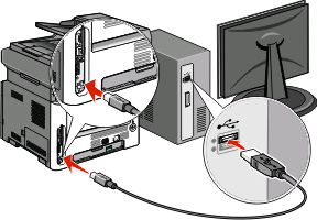 Koble til med en USB-kabel USB-oppsett og tilkobling 1 Sett inn CDen Programvare og dokumentasjon. 2 Klikk på Install (Installer). 3 Klikk på Agree (Enig). 4 Klikk på Suggested (Anbefalt).