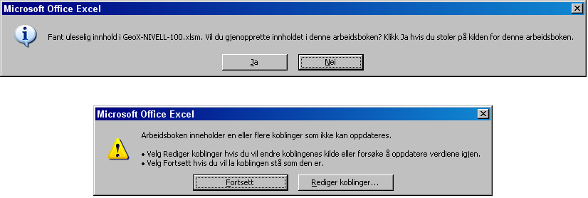 INNLEDNING 1.2 STRUKTUR PÅ HARDDISKEN Du forbereder strukturen for fremtidige GeoXl-versjoner som arbeider mellom filer/moduler ved å bruke anbefalt organisering/plassering.