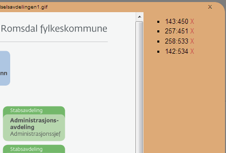 skal være klikkbart, så velger man det samme bildet man la inn i «Image map» 4. Trykk «Lage utkast» (ikke «send til publisering» enda) 5.