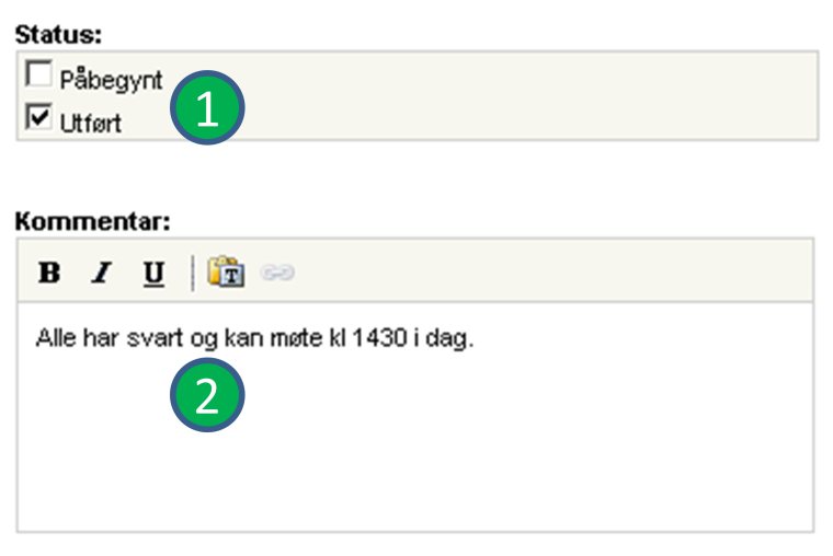 Huk av for Utført i boksen c. Plasser markør over tannhjulet og velg Utfør (eller Utfør100% - det gjør ingen forskjell i denne installasjonen) d. Som for c.: Legg markør over og velg.