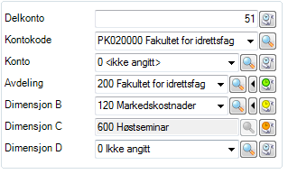 ved å registrere Id eller Tekst eller åpne søkeprofilen. Velger Trondheim Og lukker vinduet ved å trykke Ok.