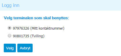 2. Logge seg på køen/sentralbordet Åpne nettleseren og gå inn på lenken: https://mb.telenor.no/mobiltsentralbord/ Det åpnes da et påloggingsvindu der operatøren skriver inn brukernavn og passord.