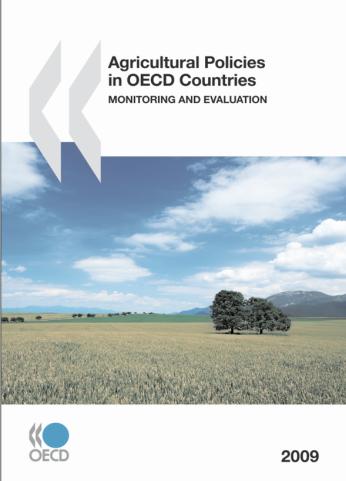 (PSE). Dette tilsvarer 21 % av den samlede bruttoinntekten til jordbruksprodusentene i OECD, ned fra 22 % i 2007 og 26 % i 2006.