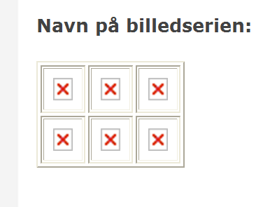 RAMMER Side 3 <table border="1"> <td>row 1, cell 1</td> <td>row 1, cell 2</td> <td>row 2, cell 1</td> <td>row 2, cell 2</td> </table> SERIE MED BILDER I TABELL ( Endre <table border="1"> til <table