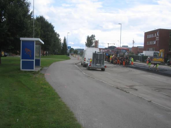 Linje: 401 Retning: Skedsokorset Jonas Lies gate Holdeplass under