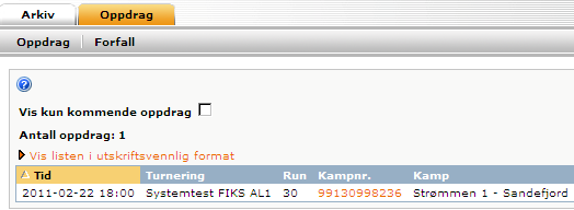 5 Oppgaver dommer Hoveddommer har iht. NFFs KAMPREGLEMENT kapittel 4-12 hovedansvaret for at det føres kamprapport i alle kamper.