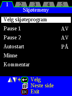 2.2. Aktuelle skjøteprogram Nedenfor følger en beskrivelse av de mest aktuelle skjøteprogrammene. Program 1: AUTO Dette programmet kan benyttes både for singelmodus- og multimodusfiber.