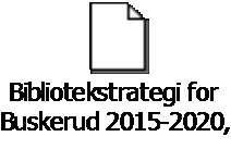 Rådmannens innstilling: Oppvekst-, skole- og kulturutvalget vedtar høringsuttalelsen fra biblioteksjefene i