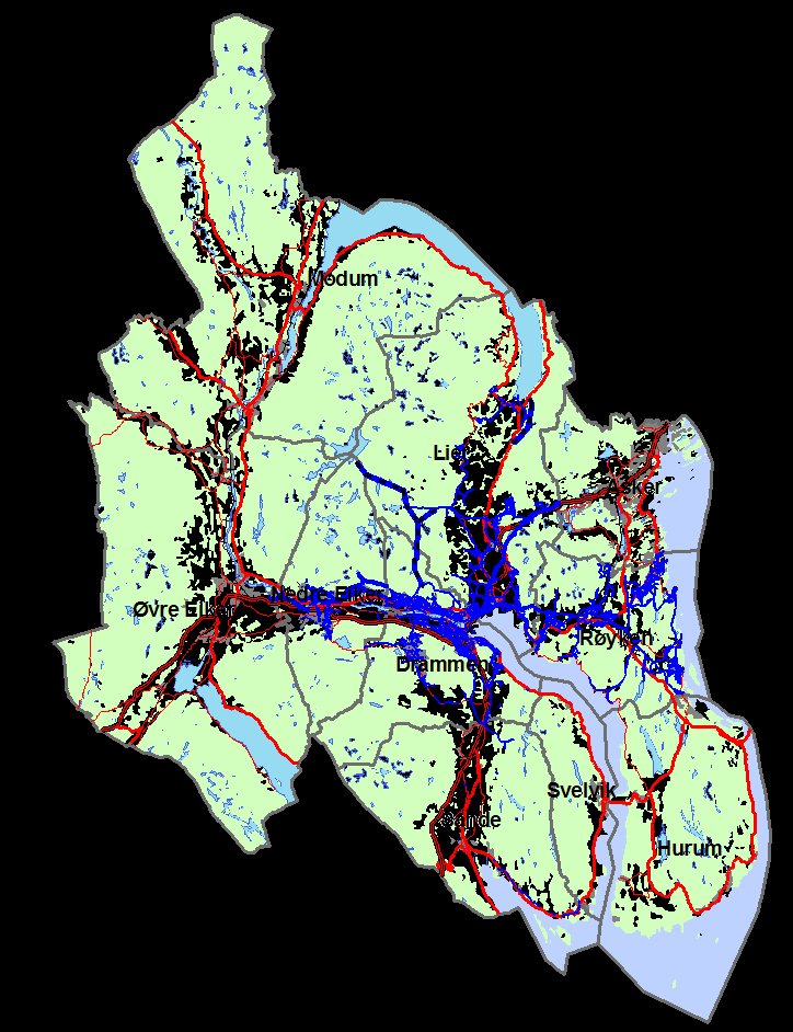 Samarbeidsprosjekt om vann og avløp Hurum kommune Røyken kommune Lier kommune Drammen kommune