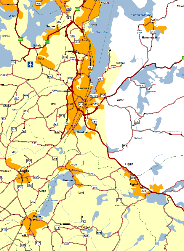 ÅDT (Års-Døgn-Trafikk)/ prioriteringer Tar hensyn til kontraktbestemmelser og stedlige forhold, f.