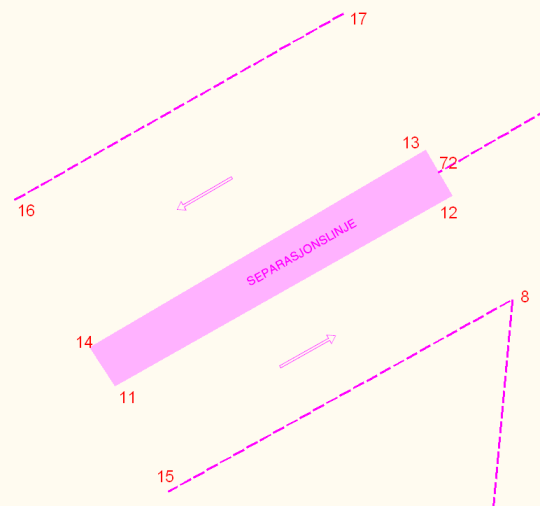 10. des. Nr. 1284 2012 2431 Norsk Lovtidend Geografiske koordinater er angitt i WGS84 datum.