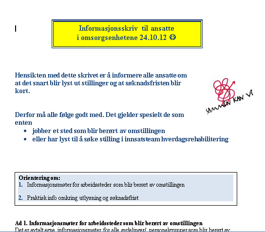 Informasjonsarbeid