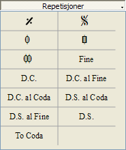 Stemmer Stemmer lar deg ha noter på et enkelt notesystem som starter på samme tid, men har ulik varighet. Stemmer kalles av og til "Lag" i andre notasjonsprogrammer. Instruksjoner 1.