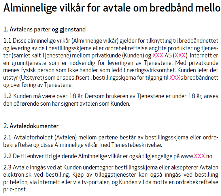 bruker/kort vs.