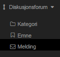 Vedlegg 6 Brukermanual for Administrasjonsside NB! Alle meldingene i emnet vil også bli slettet hvis du trykker OK. Det er ikke mulig å angre. 5. Trykker du Ok vil emnet bli slettet. 6. Hvis emnet ikke slettes, er det fordi emnet må minst inneholde en melding.