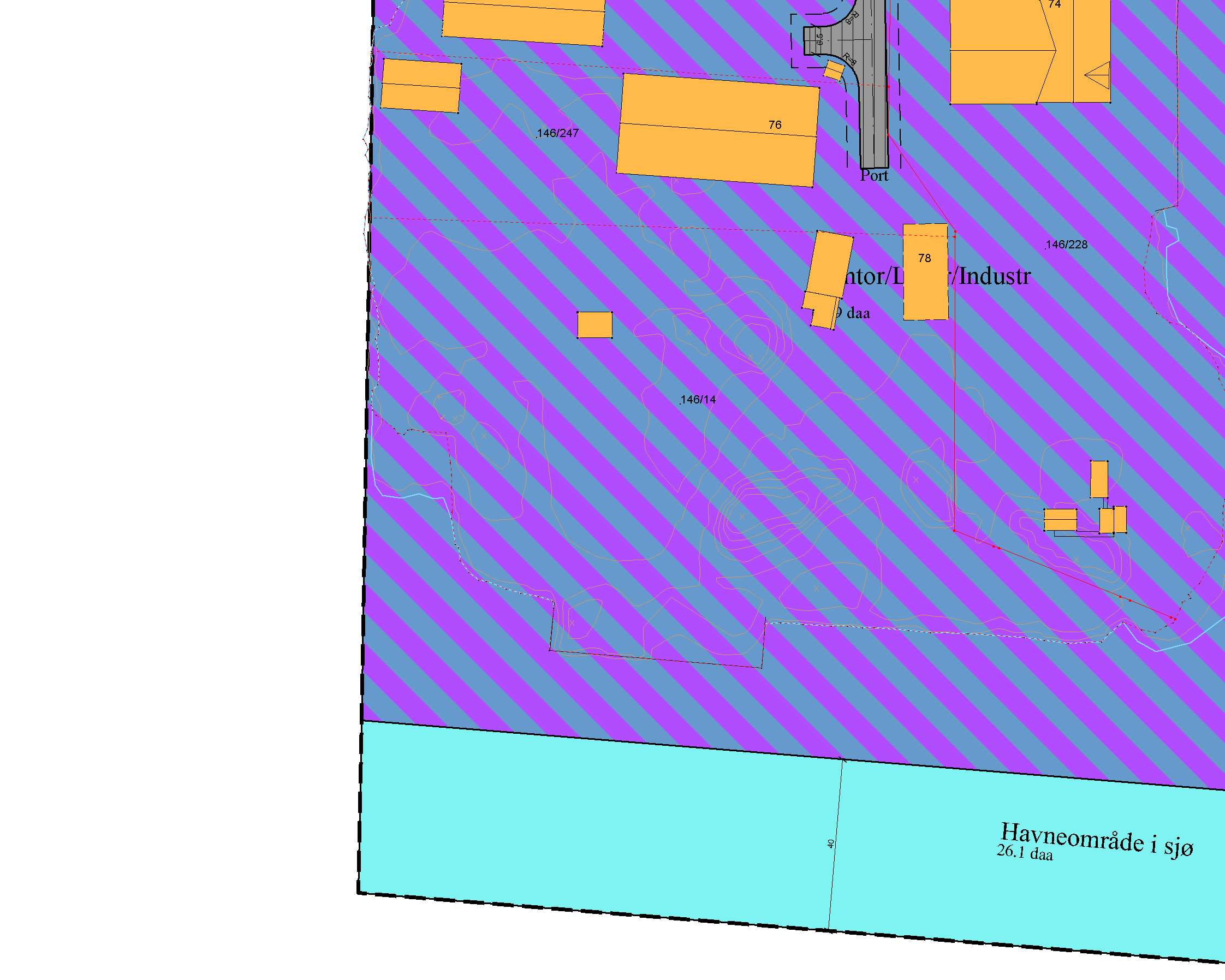 SITUASJONSKART MED REGULERINGSPLAN Reg.plannr.: 4009 Adresse: Gnr/Bnr: 146/14 KARMØY KOMMUNE FORVALTNINGSAVDELINGEN Målestokk: 1:1500 Dato : Datum: Euref 89/UTM 32 04.06.