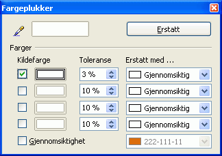 1 Draw 1.9. Bytte farger Fargeplukkeren bytter farger eller gir gjennomsiktighet Ett av de nyttigste verktøyene i Draw er fargeplukkeren. 1. Velg bildet eller figur.