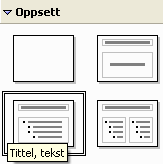 Presentasjon med Impress.0.8.1 Punktanimasjon Punktanimasjon Punkter er ofte en oversiktlig måte å presentere stoff på. Du kan bruke mange ulike typer punkter eller nummereringer.