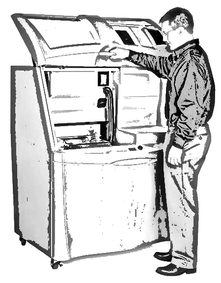 MAKE STANDARDIZE AUTOMATE DISTRIBUTE 3D printing har på mange måter en lik utvilking til 2D printing.