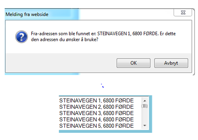 Får du denne meldinga? Trykk Avbryt for å finne riktig adresse Ikkje overstyr adressefeltet.