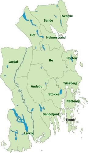 Vestfold fylke Fakta om Vestfold