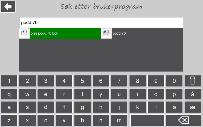 I Administrer programmer kan man: Åpne andre programmer for å gjøre individuelle tilpasninger i dem. Lagre de individuelle tilpasningene, som er gjort i det åpne programmet.